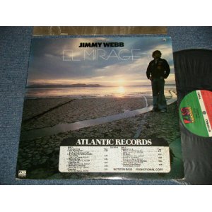 画像: JIMMY WEBB - EL MIRAGE (Ex++/Ex+++ Looks:MINT- BB for PROMO) / 1977 US AMERICA ORIGINAL "PROMO" Used LP 