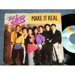 画像: JETS - A) MAKE IT REAL  B) ALLA TU/MAKE IT REAL (Ex+++/Ex+++) / 1988 US AMERICA ORIGINAL Used 7"45 With PICTURE SLEEVE 