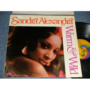 画像: SANDRA ALEXANDRA - WARM & WILD (Matrix #A) US1076-T-5 MR SS △12591   B)US1077-T-5 MR △12591-X) (Monarch Record PRESS) (Ex+, Ex++/MINT-) / 1968 US AMERICA ORIGINAL "PROMO" Used LP 