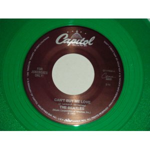 画像: The BEATLES - A) NOWHERE MAN  B) WHAT GOES ON (for JUKEBOX) (NEW)/ 1996 US AMERICA REISSUE "green WAX/Vinyl" "BRAND NEW" 7" Single