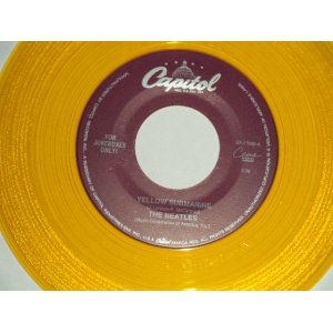 画像: The BEATLES - A) YELLOW SUBMARINE  B) ELEANOR RIGBY (for JUKEBOX) (NEW)/ 1994 US AMERICA REISSUE "GOLD WAX/Vinyl" "BRAND NEW" 7" Single