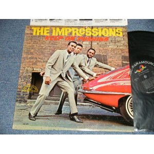 画像: The IMPRESSIONS - KEEP ON PUSHING (Ex+++, Ex++/Ex+++) / 1964 US AMERICA ORIGINAL "MONO" Used  LP 