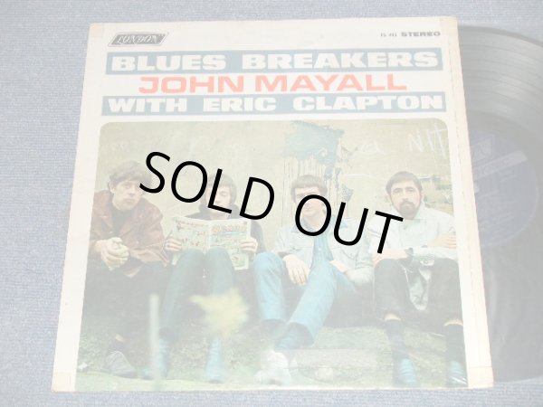 画像1: JOHN MAYALL and The BLUES BRAEKERS -  BLUES BRAEKERS With ERICK CLAPTON ( Matrix # A)ZAL 7297-1 MR  /B)ZAL 7298-1 MR) (MINT-/Ex+)/ 1966 US AMERICA ORIGINAL Used LP 