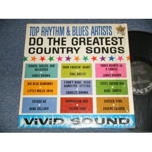 画像: V.A. Various OMNIBUS- TOP RHYTHM & BLUES ARTISTS : DO THE GREATEST COUNTRY SONGS (Ex+++/Ex+++)  /1964 US AMERICA ORIGINAL MONO Used LP 