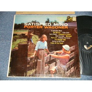 画像: PORTER WAGONER - SATISFIED MIND (Ex++/Ex++ EDSP) / 1967 US AMERICA  ORIGINAL "MONO" Used LP 