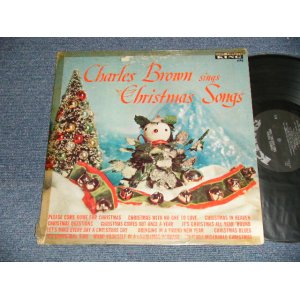 画像: CHARLES BROWN - SINGS CHRISTMAS SONGS (Ex-/Ex Looks:Ex- TAPE SEAM) / 1961 US AMERICA ORIGINAL 1st Press "BLACK with SILVER PRINT Label" MONO Used LP