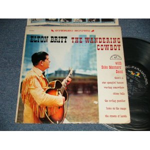 画像: ELTON BRITT With Zeke Manners Band - THE WANDERING COWBOY (Ex+/Ex++  EDSP) / 1959 US AMERICA ORIGINAL "STEREO" Used LP 