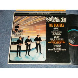 画像: The BEATLES -  SOMETHING NEW ( Matrix # A)ST1-2108-B8' 1 ✳  B)ST2-2108-B8''  2 ✳)  (L.A. Press) ( Ex+++/Ex+++ EDSP) / 1964 US AMERICA ORIGINAL "BLACK with COLOR BAND Label" STEREO Used LP  EDSP