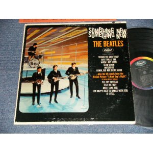 画像: The BEATLES -  SOMETHING NEW ( Matrix #A)  T1-2108-P17  I  AM  B)  T2-2108-G6  #2  I  AM)  (Scranton Press) (Ex++/Ex++ Looks:Ex+ EDSP) / 1964 US AMERICA ORIGINAL "BLACK with COLOR BAND Label" MONO Used LP  EDSP