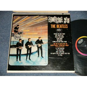 画像: The BEATLES -  SOMETHING NEW ( Matrix # A)  T1-2108-G 10  ✳  B)  T2-2108-G 10  ✳ )  (L.A. Press) ( Ex++/Ex++ Looks:Ex+) / 1964 US AMERICA ORIGINAL "BLACK with COLOR BAND Label" MONO Used LP  EDSP