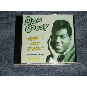 画像: DON COVAY - OOH MY SOUL (The ROCKIN' YEARS)  (MINT-/MINT) / 2003 DENMARK ORIGINAL Used CD 