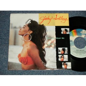 画像: JODY WATLEY - DON'T YOU WANT ME A) SHORT 4:10 B) LONG 4:17 (Ex+++/Ex+++) / 1987 US AMERICA ORIGINAL Used 7"45  Single  with PICTURE SLEEVE 