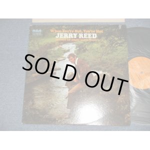 画像: JERRY REED - WHEN YOU'RE HOT, YOU'RE HOT (MINT-/MINT Cut out)  /1971 US AMERICA ORIGINAL Used LP 