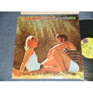 画像: ANNE MURRAY / GLEN CAMPBELL - ANNE MURRAY / GLEN CAMPBELL (Ex++/Ex+++ WOL) /1971 US AMERICA ORIGINAL "LIME GREEN Label" Used LP 