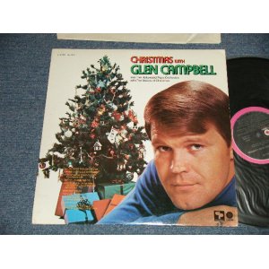 画像: GLEN CAMPBELL v.a. Various -  CHRISTMAS WITH GLEN CAMPBELL (Ex++/Ex+++ Looks:MINT-) /1971 Version US AMERICA REISSUE 2nd Press Used LP 