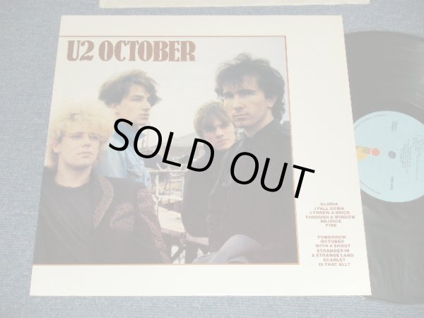 画像1: U2 - OCTOBER (Ex+++/MINT-) /1981 US AMERICA ORIGINAL 1st Press "PURPLE Label" Used LP 