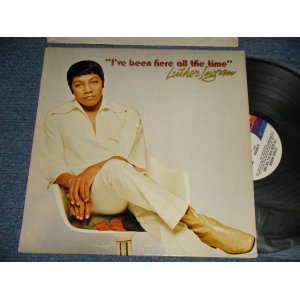 画像: LUTHER INGRAM - I'VE BEEN HERE ALL THE TIME (Ex++/Ex+++ EDSP) / 1972 US AMERICA ORIGINAL Used LP