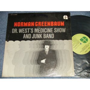 画像: NORMAN GREENBAUM - DR.WEST'S MEDICINE SHOW AND JUNK BAND ( Ex++/MINT- Cut Out) /1969 US AMERICA ORIGINAL Used LP 