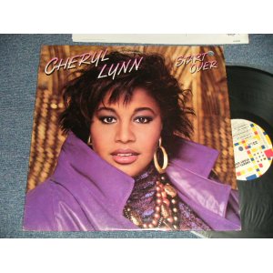 画像: CHERYL LYNN - START OVER (Ex++/MINT- BB for PROMO, EDSP) / 1987 US AMERICA ORIGINAL "PROMO Hole" Used LP 