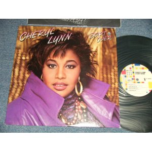 画像: CHERYL LYNN - START OVER (Ex++/MINT- BB for PROMO) / 1987 US AMERICA ORIGINAL "PROMO Hole" Used LP 