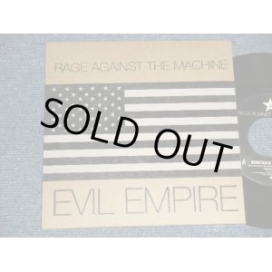 画像: RAGE AGAINST THE MACHINE -  Evil Empire A) Bombtrack (Live On The BBC)  B) Fuck Tha Police (MINT-MINT) / 1996 US AMERICA ORIGINAL "GIMIC COVER/JACKET" Used 7" 45rpm Single  With PICTURE SLEEVE