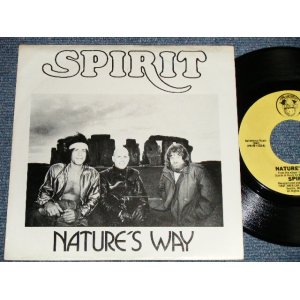 画像: SPIRIT - A) NATURE'S WAY  B) ROCK AND ROLL PLANET (MINT-/MINT) / 1978 US AMERICA ORIGINAL Used 7" 45rpm Single with PICTURE SLEEVE