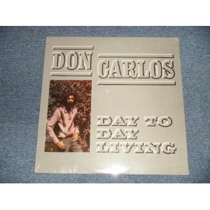 画像: DON CARLOS - DAY TO DAY LIVING (SEALED Cut out) / 1983 UK ENGLAND ORIGINAL "BRAND NEW SEALED" LP