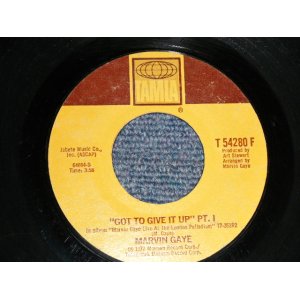 画像: MARVIN GAYE - GOT TO GIVE IT UP  A) Pt.I  B) Pt.II (Ex+++/Ex+++) / 1977 US AMERICA ORIGINAL Used 7" 45 rpm Single  