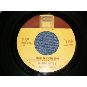 画像: MARVIN GAYE & TAMMY TERRELL - A) YOUR PRECIOUS LOVE  B) HOLD ME OH MY DARLING  (Ex++/Ex+) / 1967 US AMERICA ORIGINAL Used 7" 45 rpm Single  