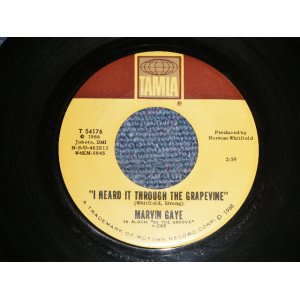 画像: MARVIN GAYE - A) I HEARD IT THROUGH THE GRAPEVINE  B) YOU'RE WHAT'S HAPPENING (Ex++/Ex++) / 1968 US AMERICA ORIGINAL Used 7" 45 rpm Single  