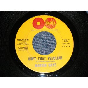 画像: MARVIN GAYE - A) AIN'T THAT PECULIAR  B) SHE'S GOT TO BE REAL  (Ex+++/Ex+++) / 1965 US AMERICA ORIGINAL Used 7" 45 rpm Single  