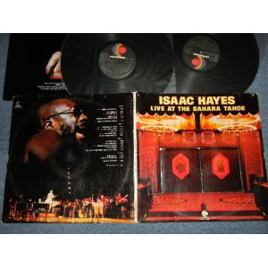 画像: ISAAC HAYES - LIVE AT THE SAHARA TAHOE (Ex+/Ex++ Looks:Ex+) / 1973 US AMERICA  ORIGINAL Used 2-LP 