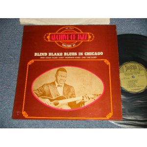 画像: BLIND BLAKE - BLUES IN CHICAGO (Ex+/MINT-) / 1970's? US EXPORT to FRANCE? Used LP 