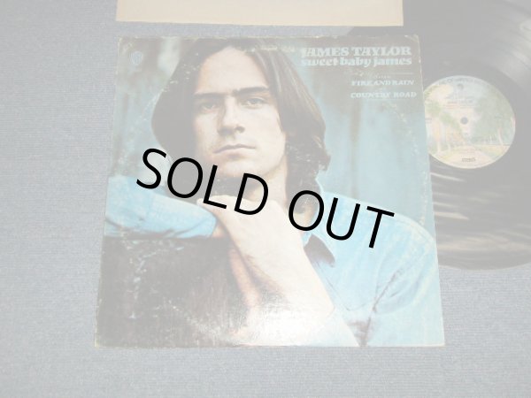 画像1: JAMES TAYLOR - SWEET BABY JAMES : NO POSTER SONG SHEET : 2nd Press "TITLE Credit" on Front Cover (Matrix #A) T WS-1843  39638-6 SS-BR N5 B)T1 39639-2 Side-2 WS1843 THAT'S ALL FOLKS ) "SANTA MARIA Press" (Ex/Ex+, Ex++ EDSP, STOBC) / 1974 Version US AMERICA 2nd Press "BURBANK STREET Label" Used LP