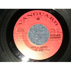 画像: MOOSE & AND THE PELICANS (W/ DARLEN LOVE) - HE'S A REBEL A) MONO  B) STEREO (MINT-/MINT-) / 1972 US AMERICA ORIGINAL "PROMO ONLY SAME FLIP" Used 7" 45rpm Single 