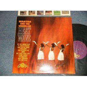 画像: MARTHA and The VANDELLAS - HEAT WAVE (Ex+++/Ex++) / 1963 US AMERICA ORIGINAL "1st press Number Credit" MONO Used  LP 