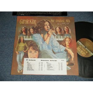 画像: CAROLE KING - HER GREATEST HITS (Ex+++/MINT- Promo Seal OFC) / 1978 US AMERICA ORIGINAL "PROMO" 1st Press "TEXTURED Cover" Used LP