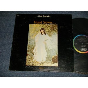 画像: LINDA RONSTADT -  HAND SOWN...HOME GROWN (Matrix # A) ST-1-208 ST-1-208-H-3 •  ✲ B) ST-2-208 ST-1-208-H-3 •  ✲ )  "LOS ANGELES Press"  (Ex+/Ex++ Looks:Ex)/ 1969 US AMERICA ORIGINAL 1st Press "BLACK With RAINBOW Label" Used LP 