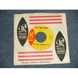 画像: IKE & TINA TURNER - A) RIVER DEEP-MOUNTAIN HIGH  B) I'LL KEEP YOU HAPPY (MINT-/MINT-) / 1966 US AMERICA ORIGINAL Used 7"Single  