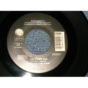 画像: AEROSMITH - A) THE OTHER SIDE  B) MY GIRL (Ex+++/Ex+++)/ 1989 US AMERICA ORIGINAL ORIGINAL Used 7" Single