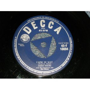 画像: JIMMY YOUNG - A) CHAIN GANG  B) CAPRL IN MAY (Ex++/Ex+)/ 1956 UK ENGLAND ORIGINAL ORIGINAL Used 7" Single