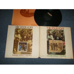 画像: FOUR TOPS - MAIN STREET PEOPLE (Ex+/MINT- Cut out, EDSP) /1973 US AMERICA ORIGINAL Used LP 