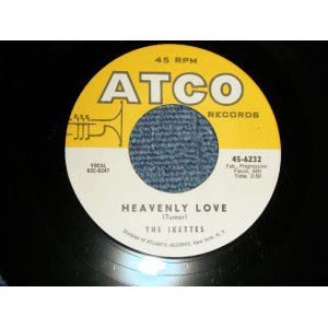 画像: The IKETTES - A) HEAVENLY LOVE  B) ZIZZY ZEE ZUM ZUM (Ex++/Ex++) / 1962 US AMERICA Used 7"Single  