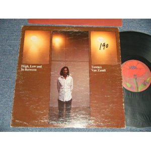 画像: TOWNES VAN ZANDT - HIGH, LOW AND BETWEEN (Ex/MINT- Looks:Ex+++ WOFC) / 1972 US AMERICA ORIGINAL Used LP 