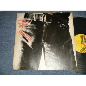 画像: The ROLLING STONES - STICKY FINGERS (NO INSERTS) (Matrix No. A4/B4) (Ex+/VG++ A-3, B-4:POOR) / 1971 UK ENGLAND  ORIGINAL "ZIPPER COVER. WORKING" Used LP 