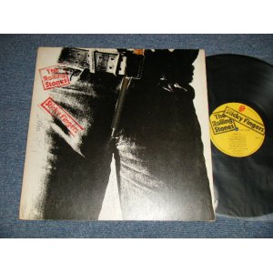 画像: The ROLLING STONES - STICKY FINGERS (NO INSERTS) (Matrix No. A4/B4) (Ex/POOR) / 1971 UK ENGLAND  ORIGINAL "ZIPPER COVER. WORKING" Used LP 