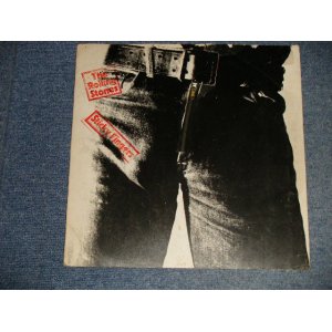 画像: The ROLLING STONES - STICKY FINGERS (NO INSERTS) (Matrix No. A3/B4)(Ex++/VG+++) / 1971 UK ENGLAND + FRANCE  ORIGINAL "ZIPPER COVER WORKING" Used LP 