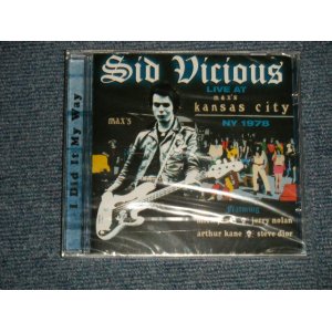 画像: SID VICIOUS(SEX PISTOLS) -LIVE AT MAX'S KANSAS CITY (SEALED) / 2001 UK ENGLAND ORIGINAL "BRAND NEW SEALED" CD