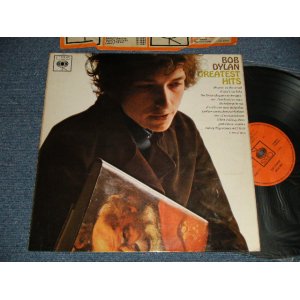 画像: BOB DYLAN - GREATEST HITS (Matrix #  A)A1 B)B1) (Ex++/Ex++ B-6:POOR/JUMP) / 1966 UK ENGLAND ORIGINAL 1st Press "ORANGE Label" STEREO Used LP 