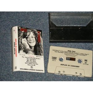 画像: JANIS JOPLIN - JOPLIN IN CONCERT(MINT-/MINT) / US AMERICA Used CASSETTE TAPE